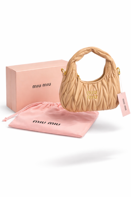 شنتة miu miu Vander matelasse hobo ميني