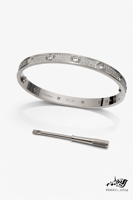 اسوارة Cartier love Diamond paved