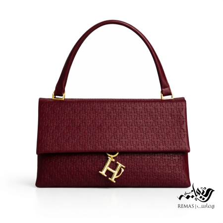 Carolina Herrera Initials Insignia Flap Bag