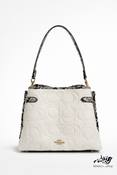 Coach Signature Embossed Satchel bag