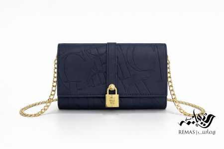 Carolina Herrera Initials Insignia Clutch