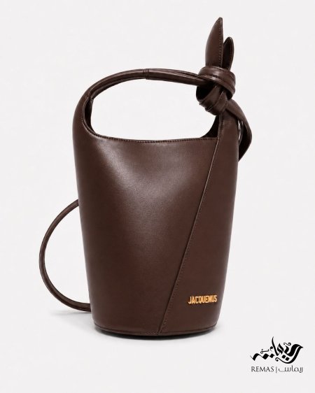 Jacquemus Tourni Leather Bucket Bag