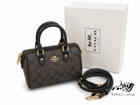 Coach Signature Canvas Small Satchel