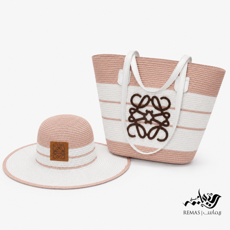 Straw Bag and Hat